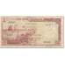 Banknote, Lebanon, 1 Livre, 1963, Undated (1963), KM:55b, VF(20-25)