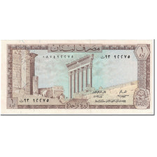 Banknote, Lebanon, 1 Livre, 1972, Undated (1972), KM:61b, UNC(65-70)