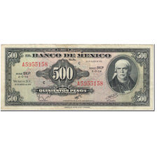 Banknote, Mexico, 500 Pesos, 1971, 1971-03-24, KM:51n, AU(50-53)
