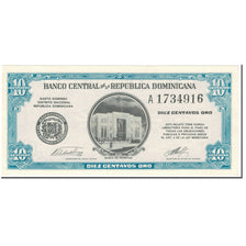Billete, 10 Centavos Oro, 1961, República Dominicana, Undated (1961), KM:85a
