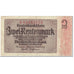Banknote, Germany, 2 Rentenmark, 1937, 1937-01-30, KM:174b, VG(8-10)