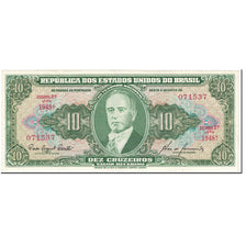 Banconote, Brasile, 10 Cruzeiros, 1953, Undated (1953), KM:159f, SPL