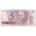 Banknote, Brazil, 5 Reais, 1997, Undated (1997), KM:244Ah, EF(40-45)