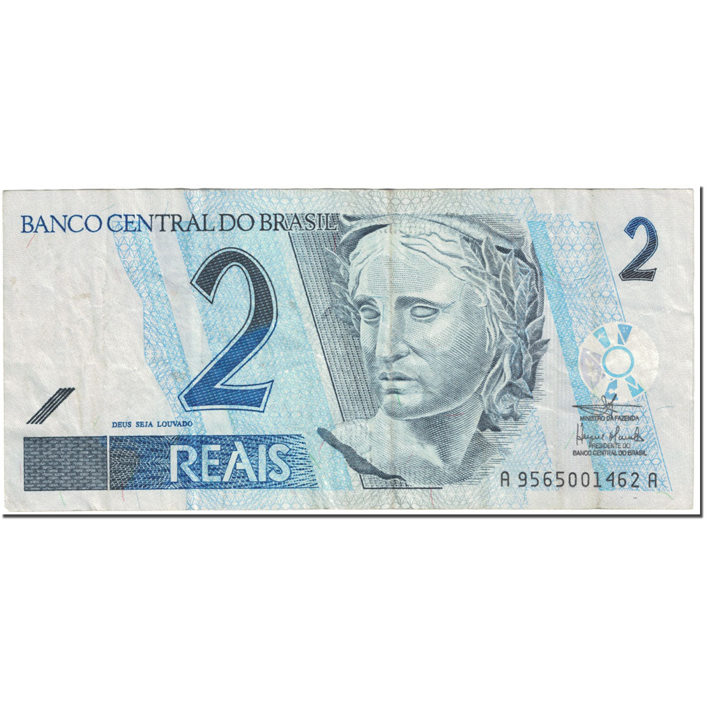Banknote, Brazil, 2 Reais, 2006, Undated (2006), KM:249c, EF(40-45)