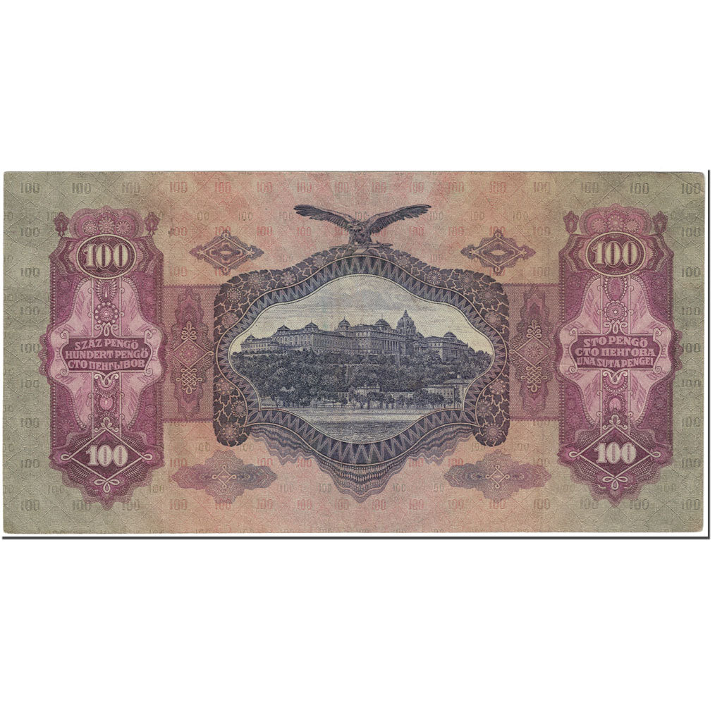 Banknote, Hungary, 100 Pengö, 1930, 1930-07-01, KM:98, UNC(60-62)