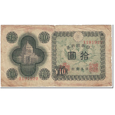 Banknote, Japan, 10 Yen, 1946, 1946-02-05, KM:87a, VG(8-10)