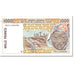 Banknote, West African States, 1000 Francs, 1996, Undated (1996), KM:711Kf