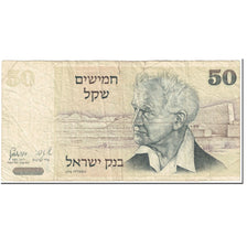 Banknote, Israel, 50 Sheqalim, 1978, Undated (1978), KM:46d, VF(20-25)