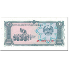 Banknote, Lao, 1 Kip, 1988, Undated (1988), KM:25a, UNC(65-70)