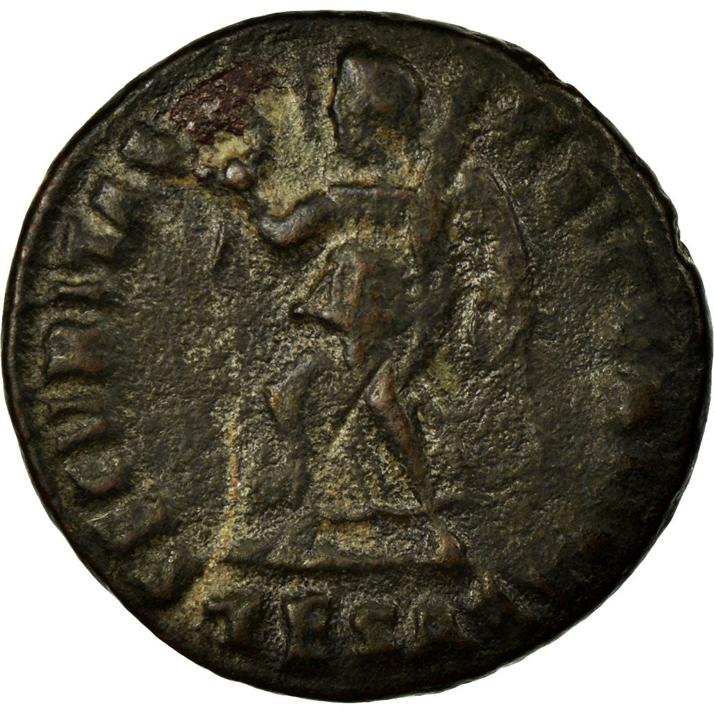 Coin, Valens, Nummus, Thessalonica, EF(40-45), Copper, Cohen:47