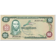 Banknote, Jamaica, 2 Dollars, 1982-1986, Undated (1982-1986), KM:65a, UNC(65-70)