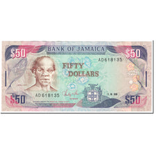 Banknote, Jamaica, 50 Dollars, 1988, 1988-08-01, KM:73a, UNC(65-70)