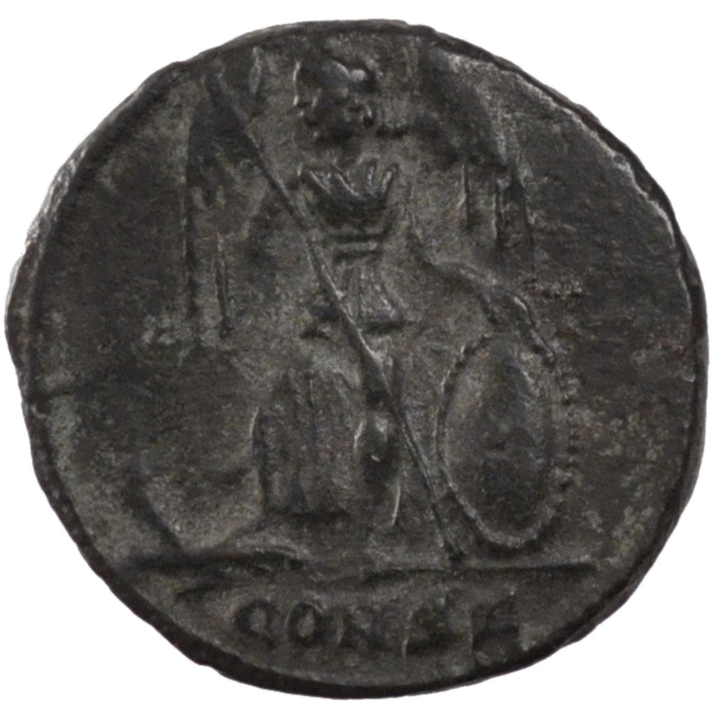 Nummus, Constantinople, AU(55-58), Copper, Cohen #21, 3.00