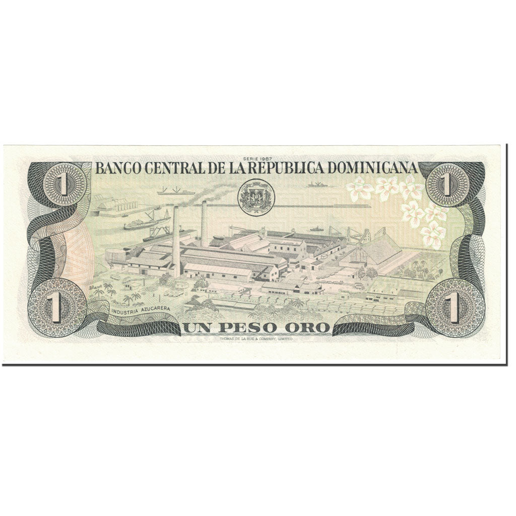 Billet, Dominican Republic, 1 Peso Oro, 1987, Undated (1987), KM:126b, NEUF