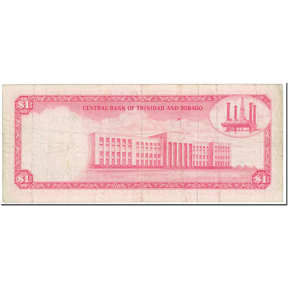 Banknote, Trinidad and Tobago, 1 Dollar, 1964, Undated (1964), KM:26b, EF(40-45)