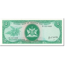 Banknote, Trinidad and Tobago, 5 Dollars, 1977, Old Date (1964), KM:31b