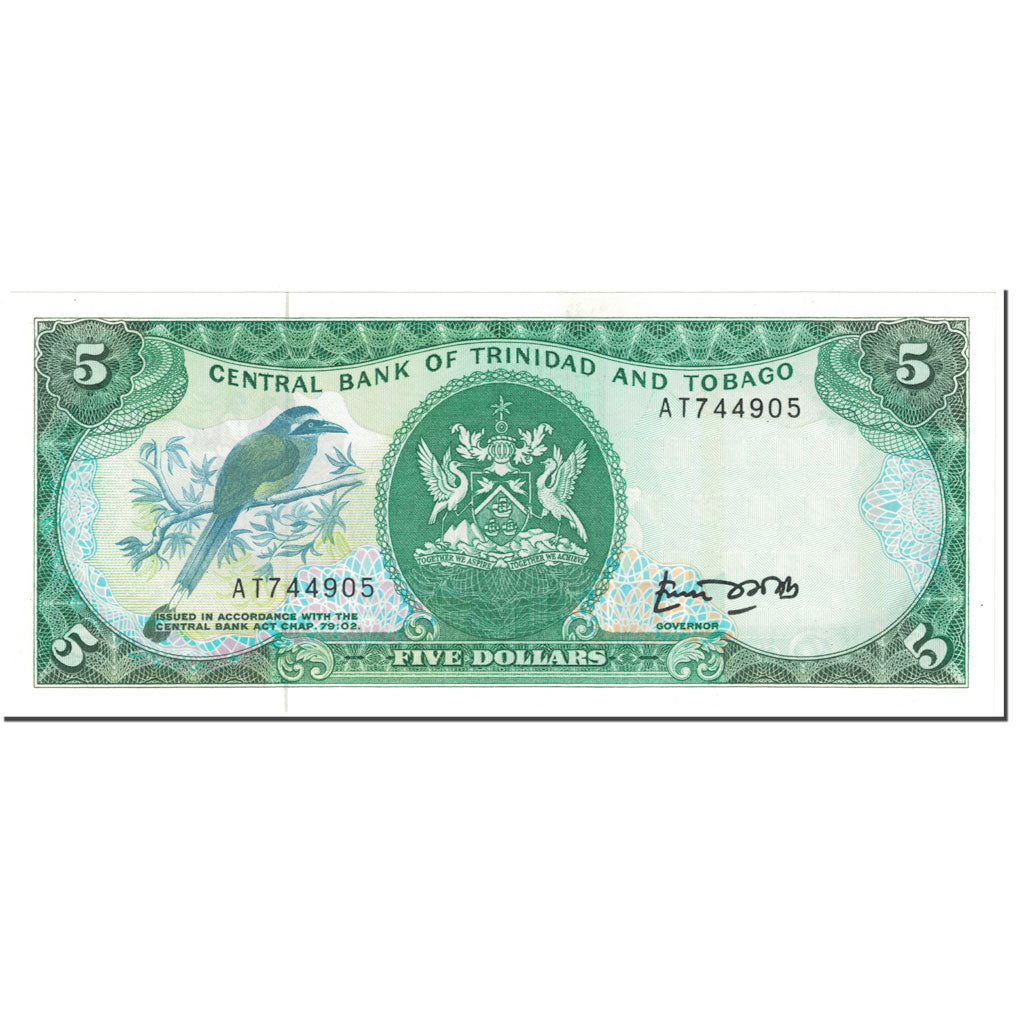 Banknote, Trinidad and Tobago, 5 Dollars, 1985, Undated (1985), KM:37a