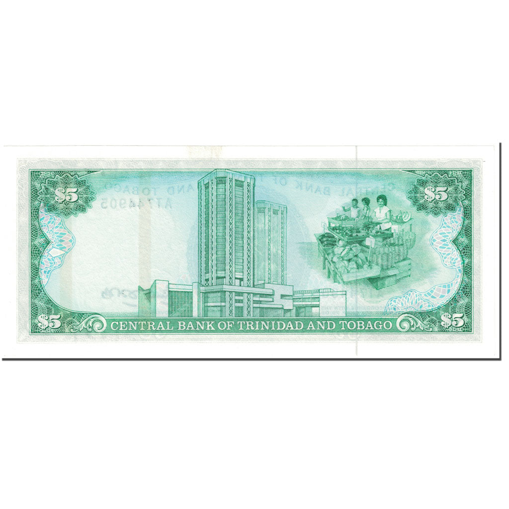 Banknote, Trinidad and Tobago, 5 Dollars, 1985, Undated (1985), KM:37a