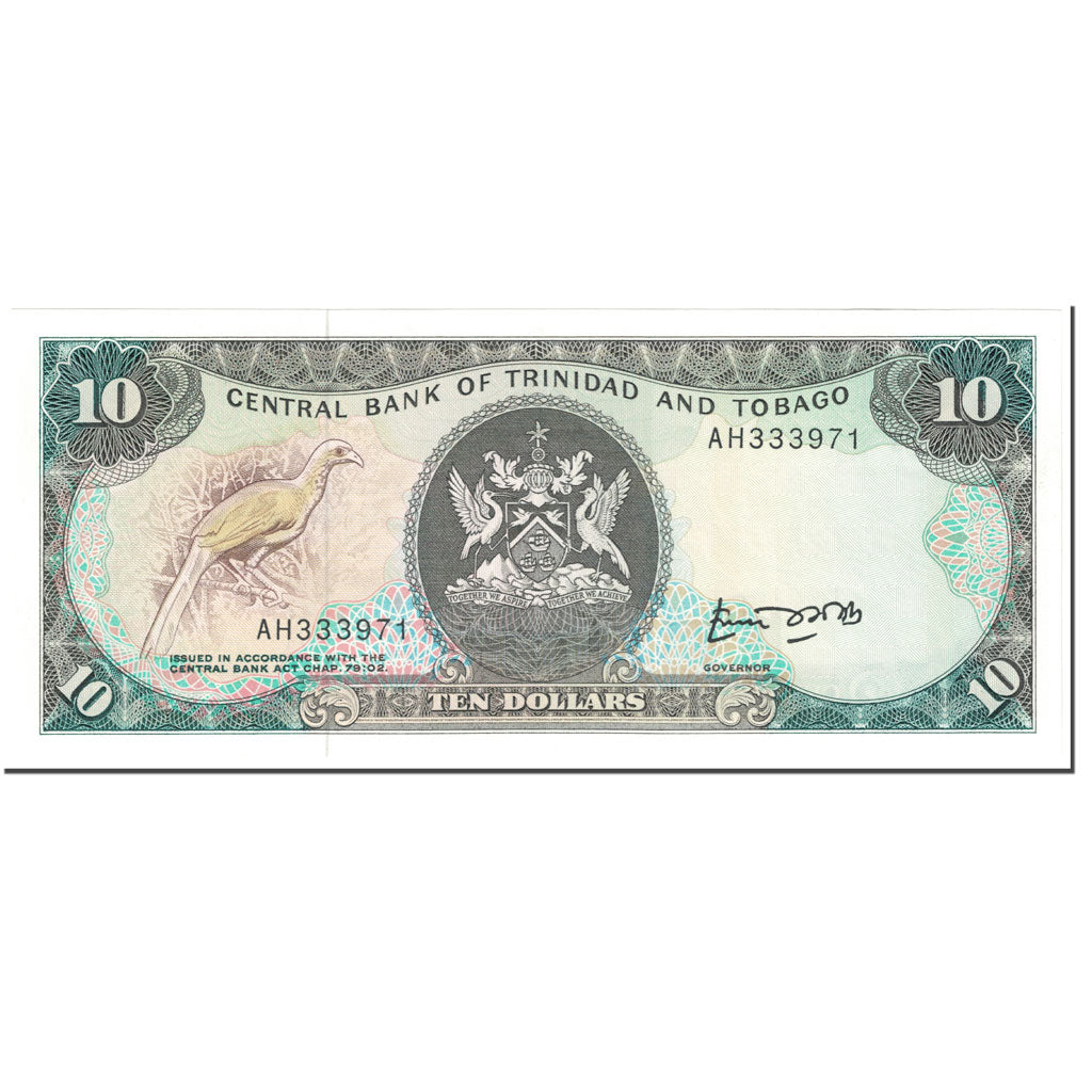 Banknote, Trinidad and Tobago, 10 Dollars, 1985, Undated (1985), KM:38a