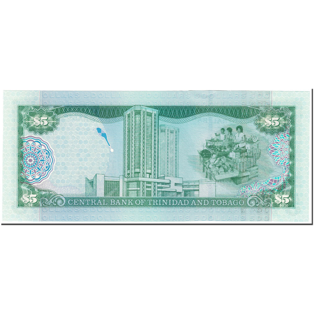 Banknote, Trinidad and Tobago, 5 Dollars, 2002, Undated (2002), KM:42a