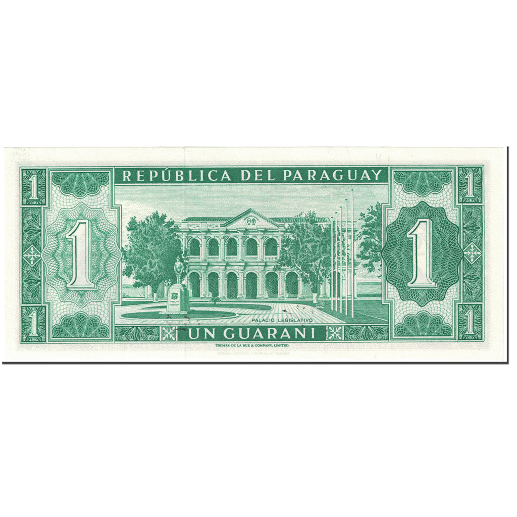 Billete, 1 Guarani, 1963, Paraguay, Undated (1963), KM:193a, SC