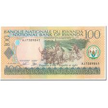 Billet, Rwanda, 100 Francs, 2003, 2003-09-01, KM:29b, NEUF