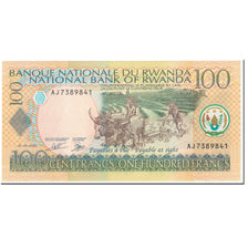 Banknote, Rwanda, 100 Francs, 2003, 2003-09-01, KM:29b, UNC(65-70)