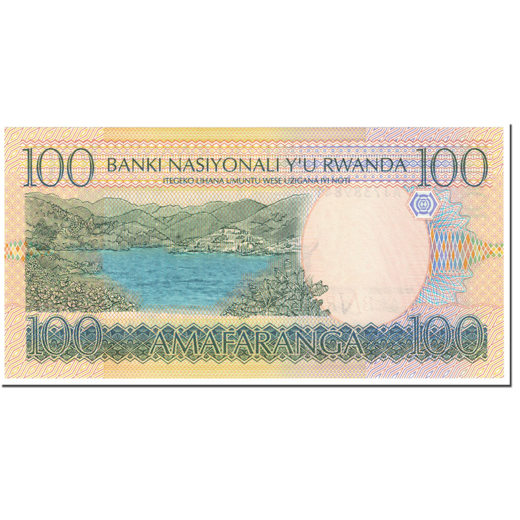 Billet, Rwanda, 100 Francs, 2003, 2003-09-01, KM:29b, NEUF