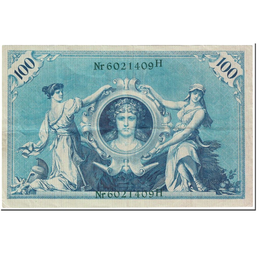 Banknote, Germany, 100 Mark, 1908, 1908-02-07, KM:34, AU(55-58)