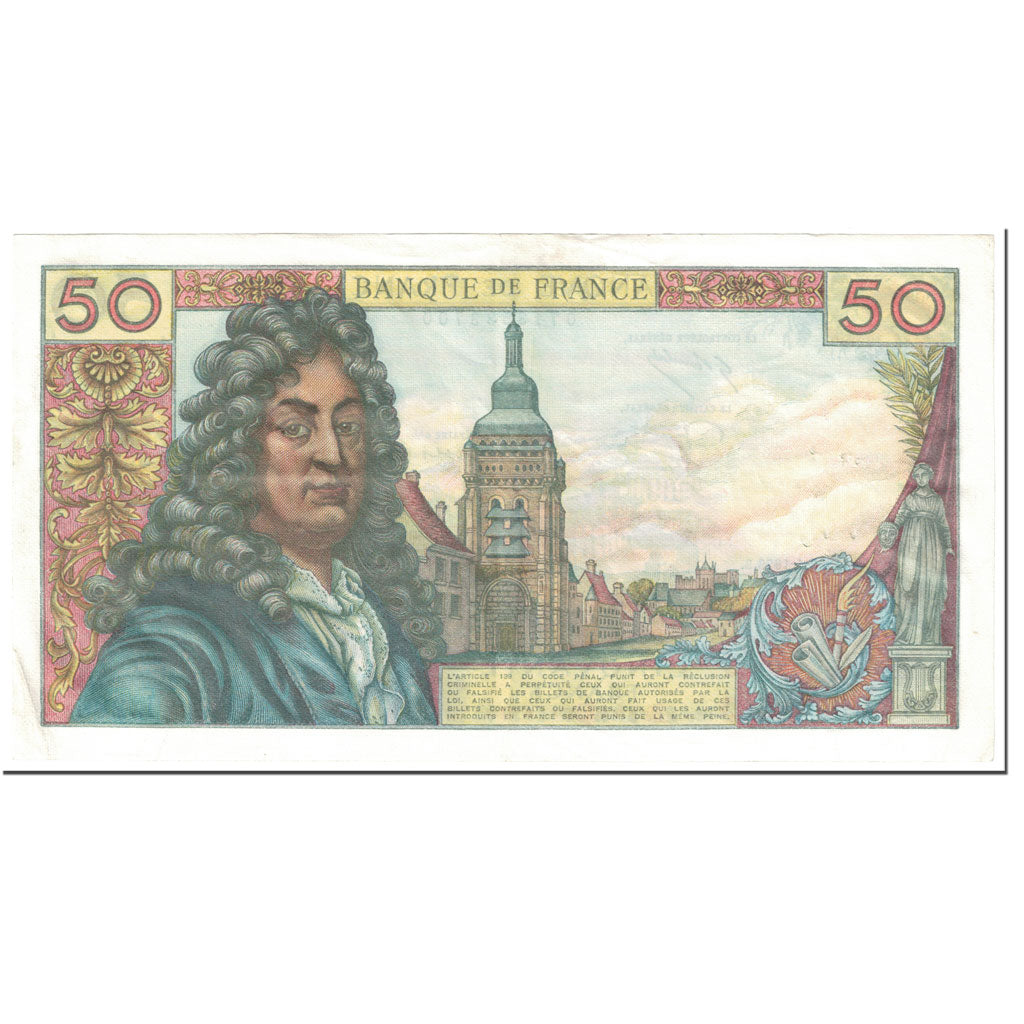 France, 50 Francs, 50 F 1962-1976 ''Racine'', 1976, 1976-01-02, TTB+