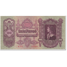 Banknote, Hungary, 100 Pengö, 1930, 1930-07-01, KM:98, UNC(65-70)