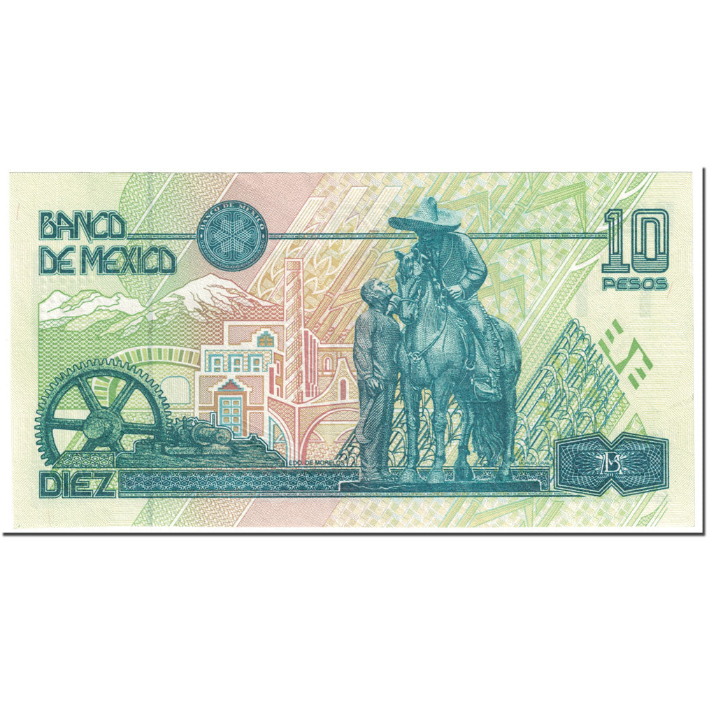 Banknote, Mexico, 10 Pesos, 1996, 1996-05-10, KM:105b, UNC(65-70)