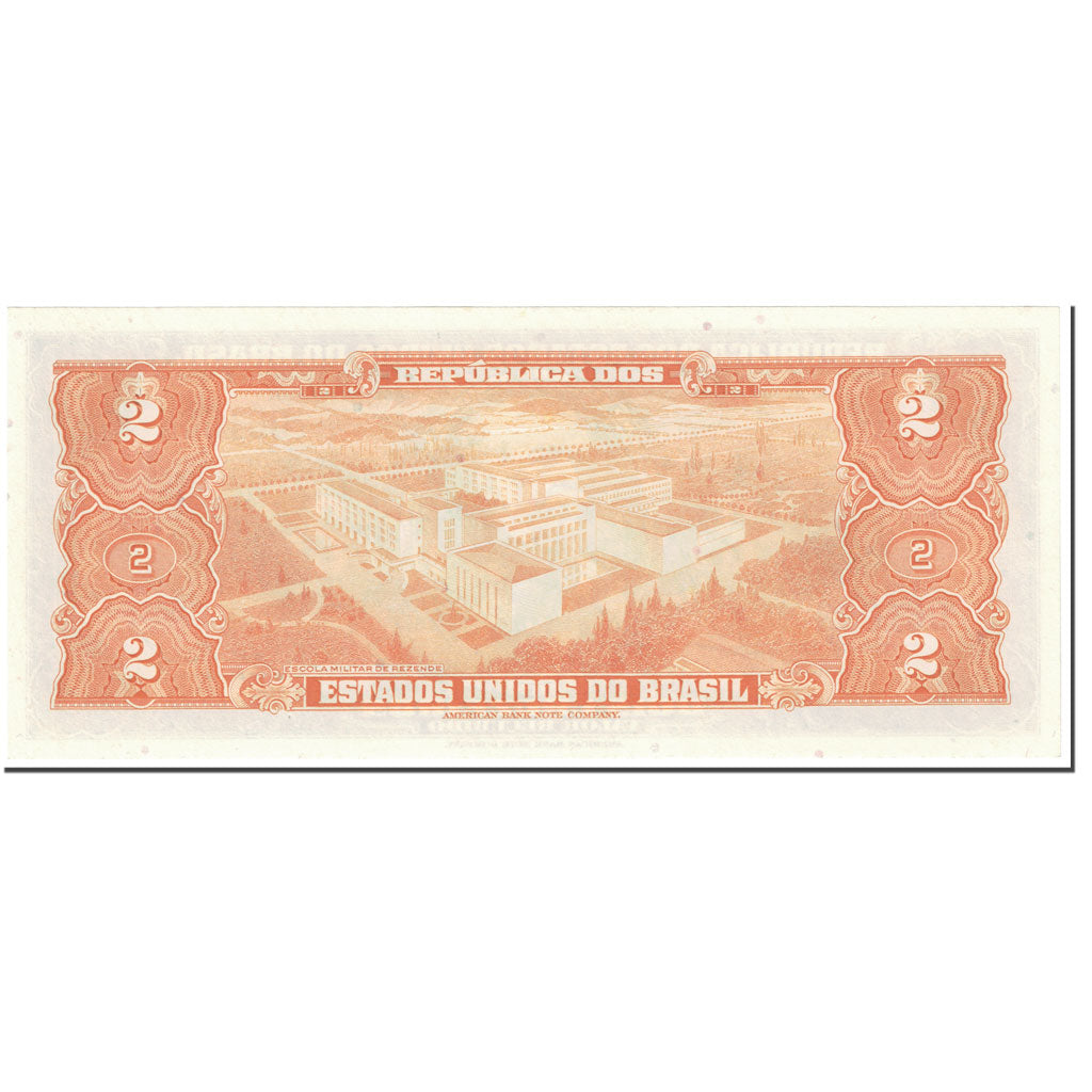 Banknote, Brazil, 2 Cruzeiros, 1954, Undated (1954), KM:151a, UNC(65-70)