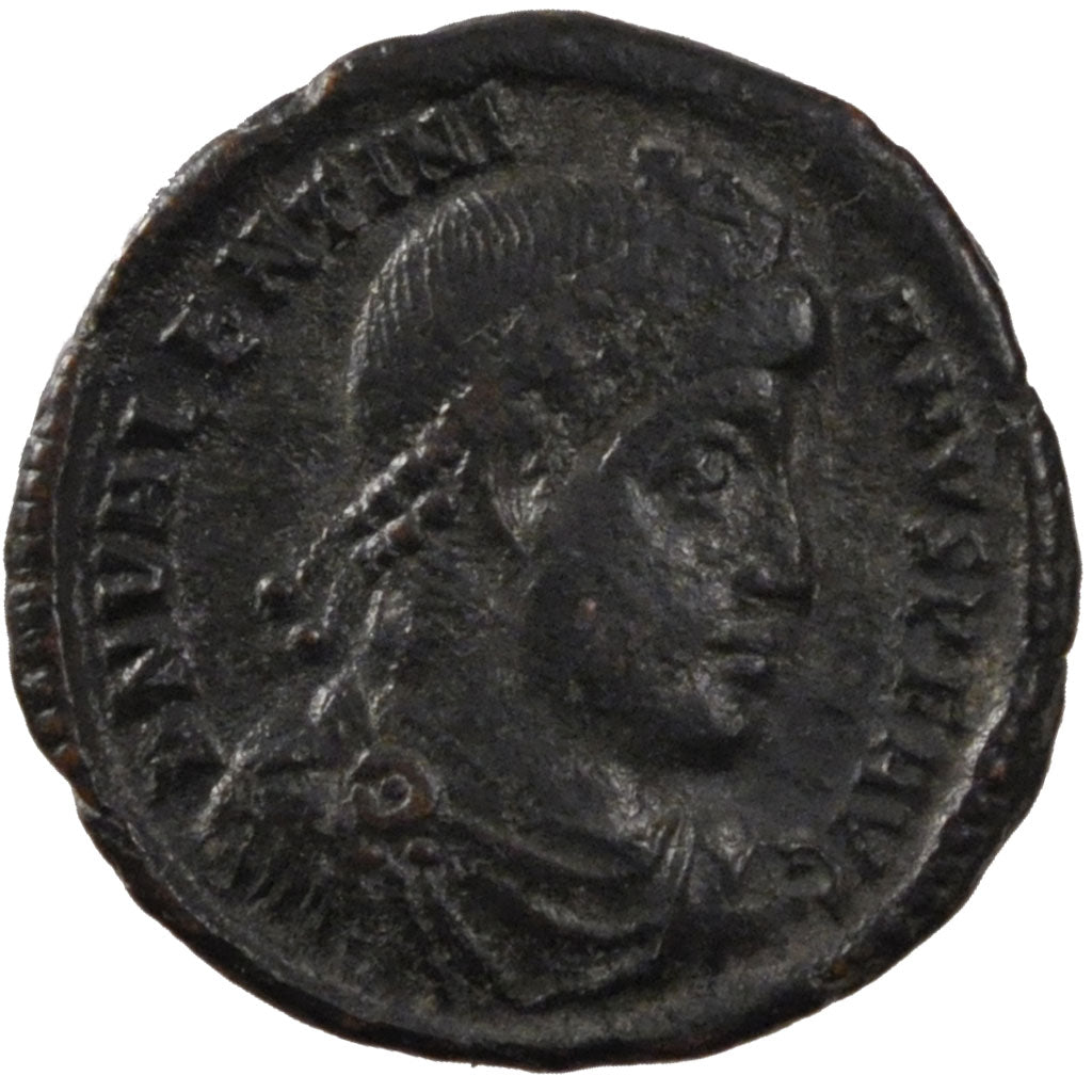 Coin, Valentinian I, Nummus, Siscia, AU(55-58), Copper, Cohen:37