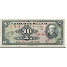 Banknote, Mexico, 500 Pesos, 1973, 1973-07-18, KM:51a, VF(20-25)