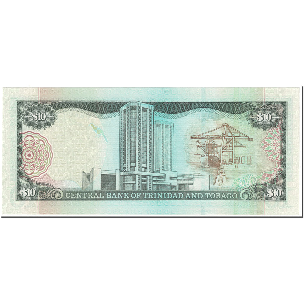 Banknote, Trinidad and Tobago, 10 Dollars, 2002, Undated (2002), KM:43b
