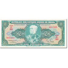 Banknote, Brazil, 2 Cruzeiros, 1956, Undated (1956), KM:157Aa, UNC(65-70)