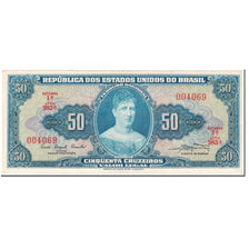 Banconote, Brasile, 50 Cruzeiros, 1961, Undated (1961), KM:169a, SPL