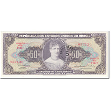 Banconote, Brasile, 5 Centavos on 50 Cruzeiros, 1967, Undated (1967), KM:184b