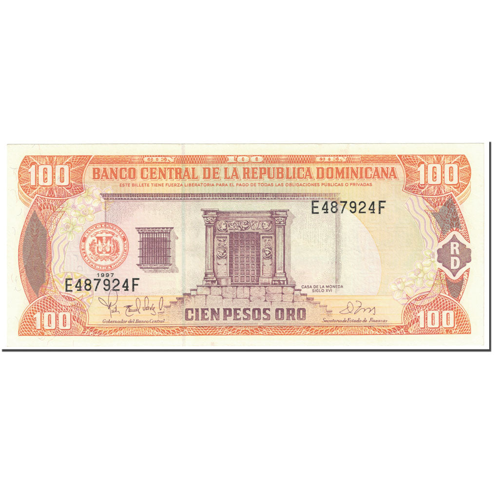 Billet, Dominican Republic, 100 Pesos Oro, 1997, Undated (1997), KM:156a, NEUF