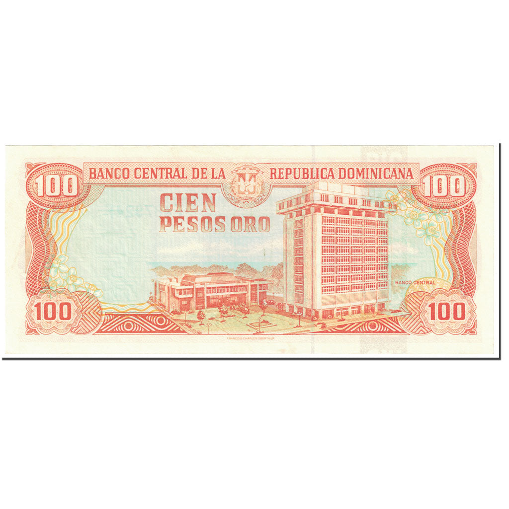 Billet, Dominican Republic, 100 Pesos Oro, 1997, Undated (1997), KM:156a, NEUF