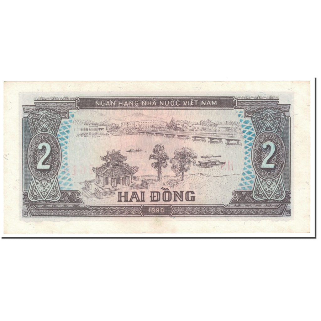 Banknote, Vietnam, 2 D<ox>ng, 1980-81, Undated (1980-1981), KM:85a, UNC(63)