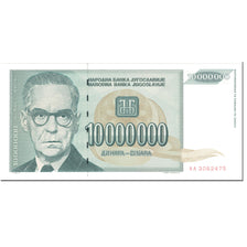 Banknote, Yugoslavia, 10,000,000 Dinara, 1993, Undated (1993), KM:122
