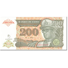 Banknote, Zaire, 200 Nouveaux Zaïres, 1994, 1994-02-15, KM:62a, UNC(65-70)