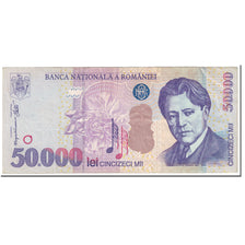 Banknote, Romania, 50,000 Lei, 2000, UNDATED (2000), KM:109Aa, EF(40-45)