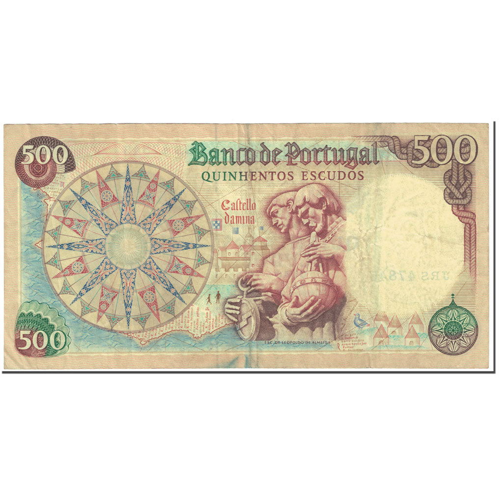 Banconote, Portogallo, 500 Escudos, 1979, 1979-09-06, KM:170b, BB