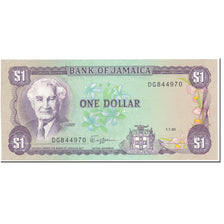 Biljet, Jamaica, 1 Dollar, 1989, 1989-07-01, KM:68Ac, NIEUW