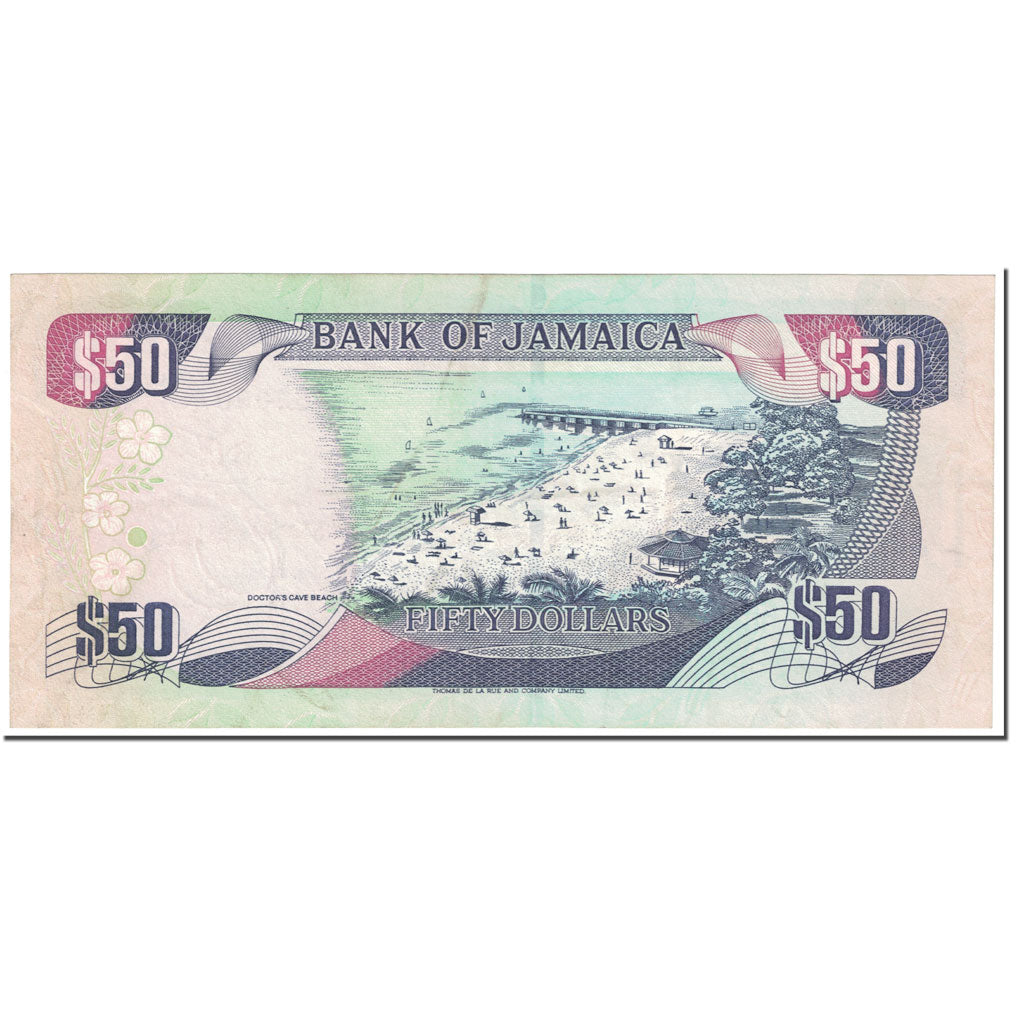 Banknote, Jamaica, 50 Dollars, 2004, 2004-01-15, KM:79e, AU(55-58)