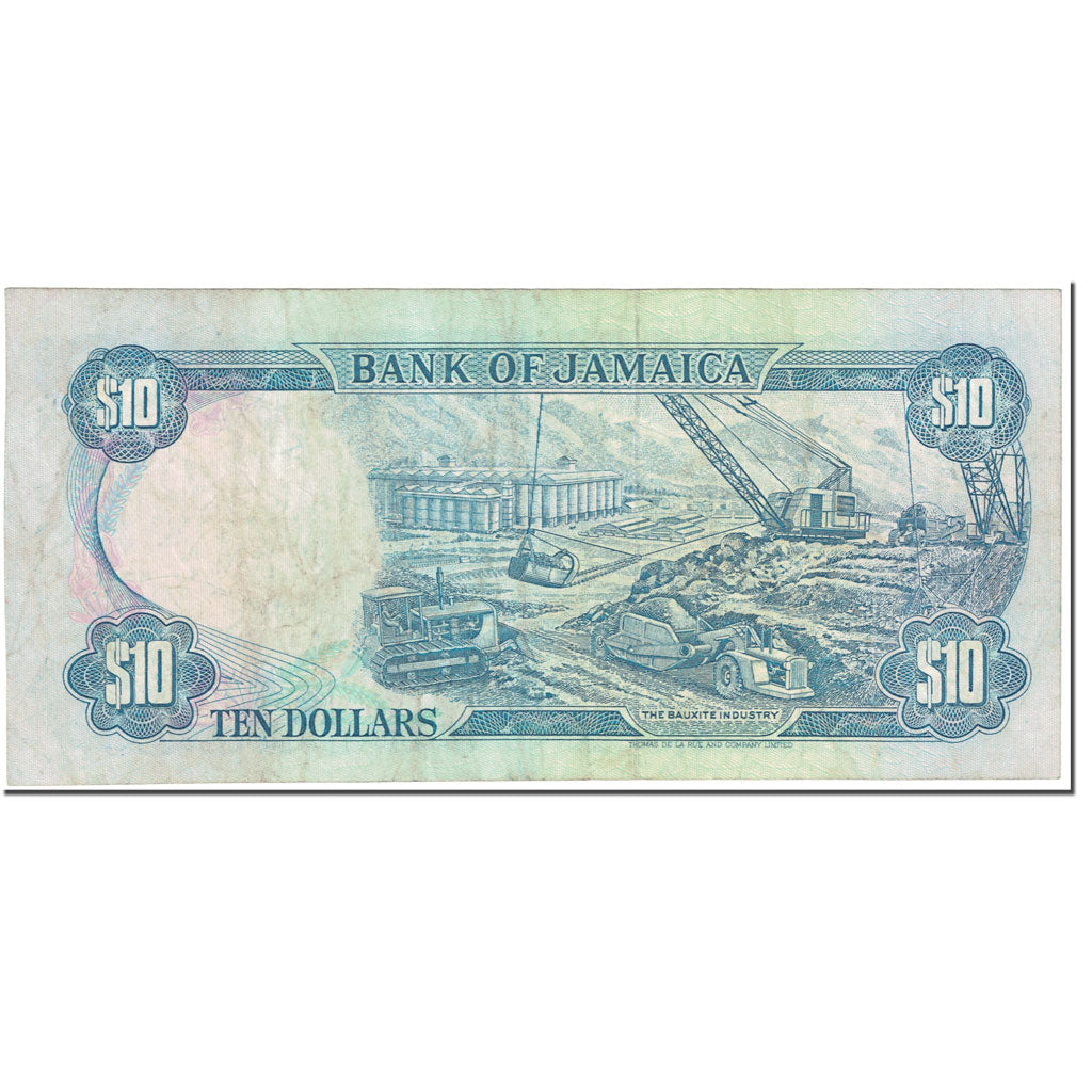 Banknote, Jamaica, 10 Dollars, 1994, 1994-03-01, KM:71e, EF(40-45)