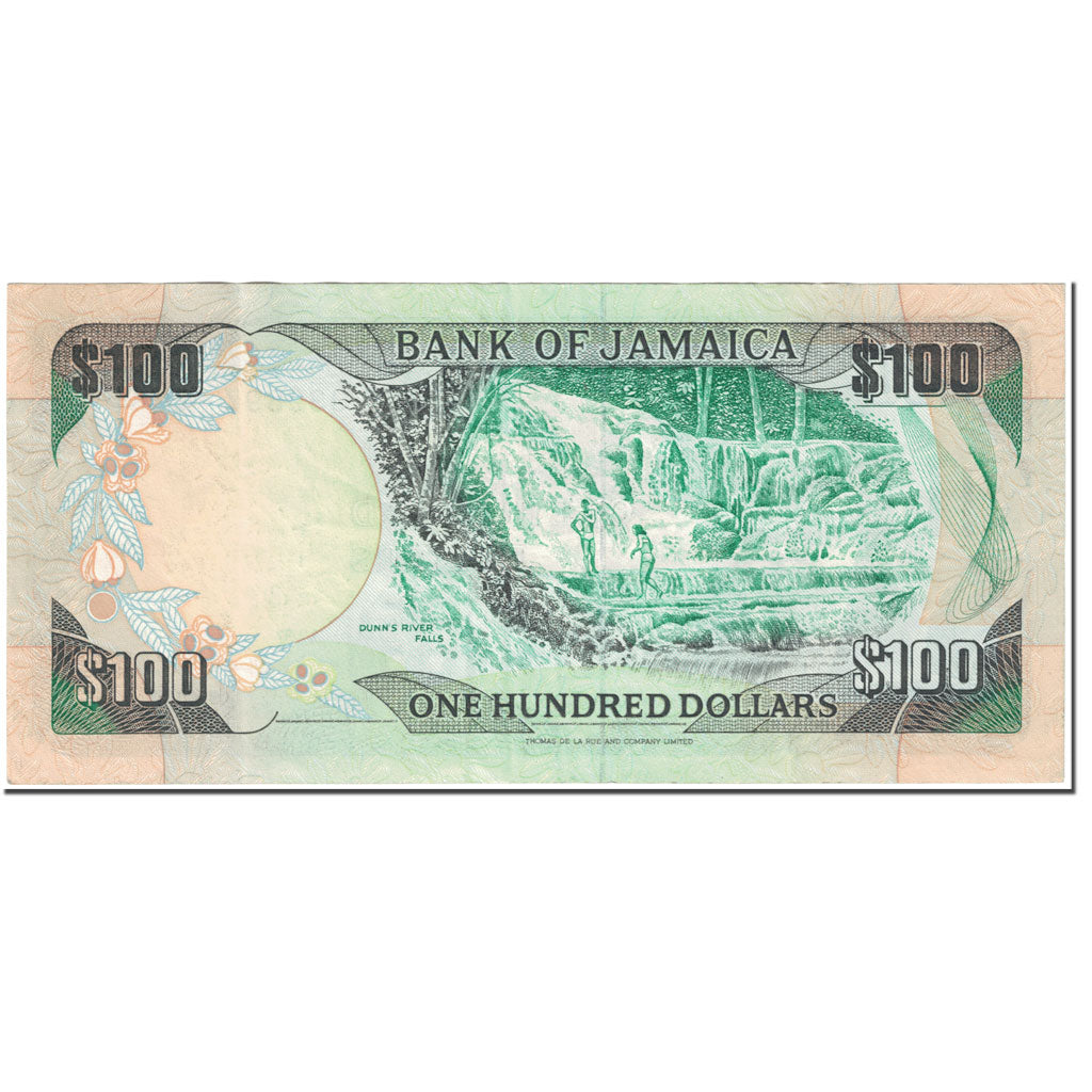 Banknote, Jamaica, 100 Dollars, 1987, 1987-09-01, KM:74, UNC(60-62)